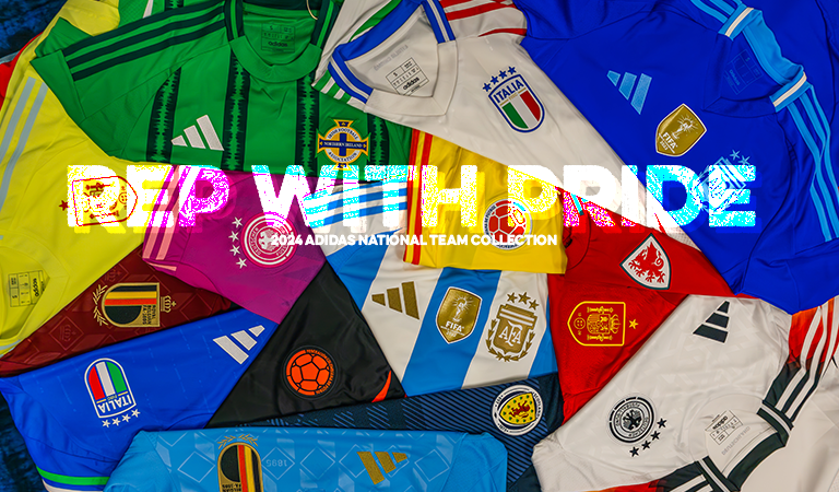REP WITH PRIDE - 2024 adidas National Team Collection