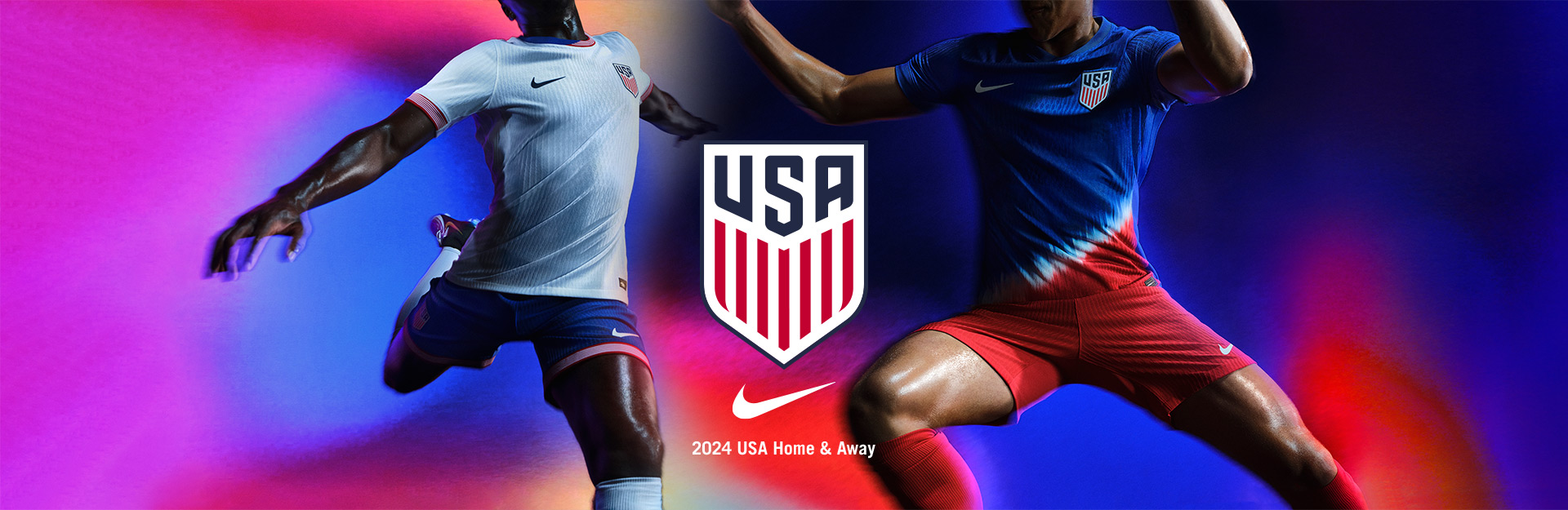 Nike USA 2024 Home & Away Jerseys