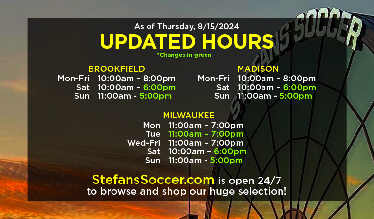 Updated Hours of Operation as of March 11, 2024